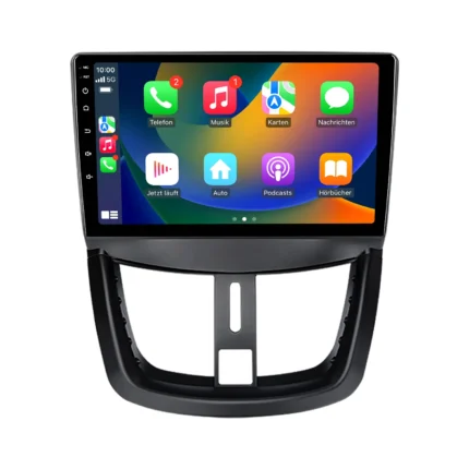 Junsun Radio do Peugeot 207 CarPlay Android Auto Bluetooth Navigation - Junsun