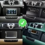 Junsun Radio für Smart 451 Fortwo Carplay Android Auto GPS DAB+ - obrazek 2
