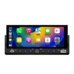 Junsun Drathlos Carplay Android Auto RDS mit Rückfahrkamera 1Din - obrazek 2