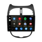 Junsun Radio für Peugeot 206 Carplay Android Auto Bluetooth Navigation - obrazek 2