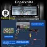 Junsun Drathlos Carplay Android Auto RDS mit Rückfahrkamera 1Din - obrazek 6