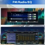 Junsun Drathlos Carplay Android Auto RDS mit Rückfahrkamera 1Din - obrazek 7