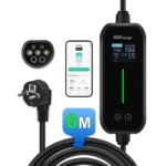 Junsun Kabel ładowania EV Typ 2 3,5KW/11KW 6-16A - obrazek 2