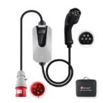 Junsun E-Auto Ladegerät Elektroauto EV-Ladekabel 22KW Typ 2 6-32A