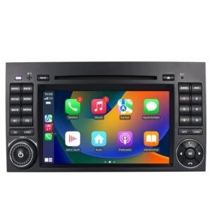 Junsun radio samochodowe Android CarPlay - radio 2 DIN do samodzielnego montażu