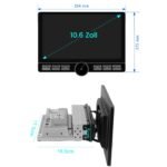 Junsun Universal 1DIN Android Radio Carplay Navi RDS DAB+ 4G LTE GPS - obrazek 3