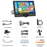 Junsun Universal 1DIN Android Radio Carplay Navi RDS DAB+ 4G LTE GPS - obrazek 11