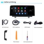 Junsun Carplay für BMW 3 Series F30 F31 NBT EVO ID6 Carplay Android Auto & GPS - obrazek 4