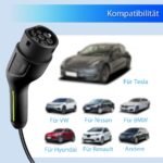 Junsun EV Ladegerät Elektroauto Ladekabel Typ 2 6-32A 3.5KW/7KW/11KW/22KW - obrazek 6