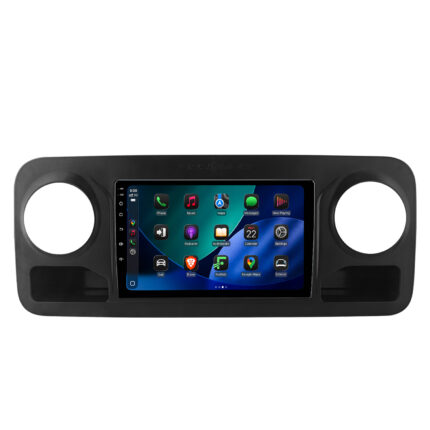 Radio Android Junsun 10 cali do Mercedes Sprinter 907 z CarPlay i Android Auto