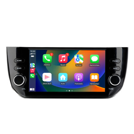 Radio Junsun Android z CarPlay i Android Auto do Fiat Punto EVO