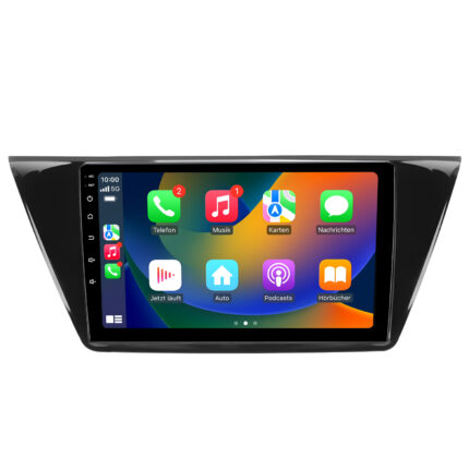 Radio Junsun Android z CarPlay i Android Auto do VW Touran II 2016-2018