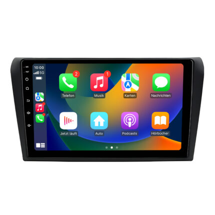 Radio Android Junsun do Mazda 3 z CarPlay i nawigacją GPS