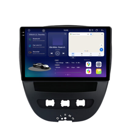 Radio Junsun z ekranem 2K i CarPlay do Peugeot 107, Citroen C1 i Toyota Aygo