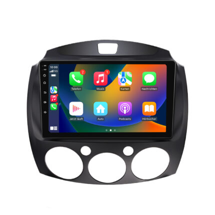 Radio samochodowe Android Junsun do Mazda 2 z CarPlay i nawigacją GPS