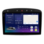 Radio Android 2K Junsun do Peugeot 308 i 408 z CarPlay i Android Auto