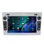 Junsun radio samochodowe z Androidem do Opel Zafira B, Astra H i Corsa C D, kolor srebrny
