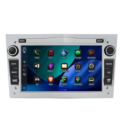 Junsun radio samochodowe z Androidem do Opel Zafira B, Astra H i Corsa C D, kolor srebrny