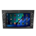 Junsun radio samochodowe z Androidem do Opel Corsa D, Zafira B i Astra H, kolor czarny