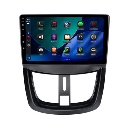 Radio samochodowe Android Junsun do Peugeot 207 z CarPlay i nawigacją GPS