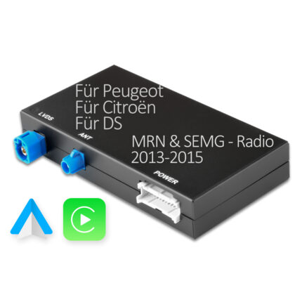 Moduł Junsun CarPlay i Android Auto do Peugeot i Citroën z systemem MRN SMEG
