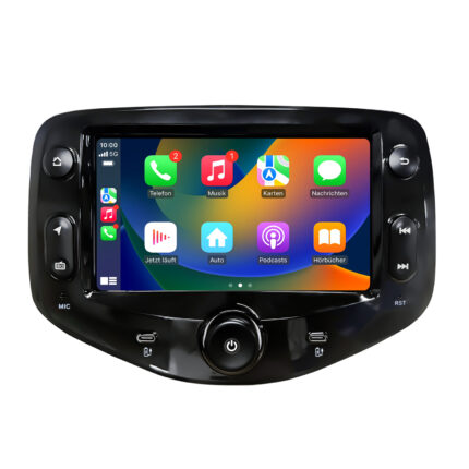 Radio Android Junsun do Peugeot 108, Citroen C1 i Toyota Aygo z CarPlay i Android Auto