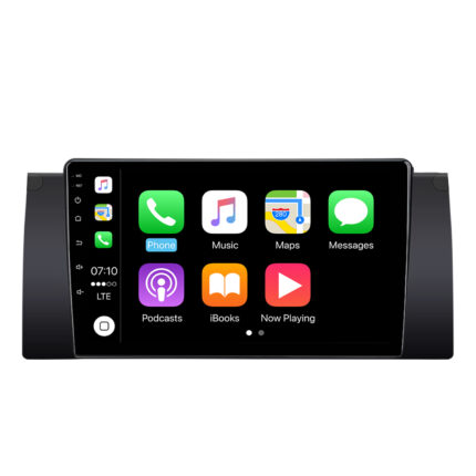 Junsun 256GB radio Android DAB+ do BMW X5 E53 i serii 5 E39 z CarPlay