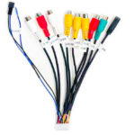 Kabel RCA 20-pin z mikrofonem do radia samochodowego Junsun z Androidem