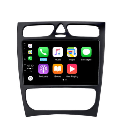 Radio samochodowe Junsun Android do Mercedes C-Klasa W203 przed liftingiem z CarPlay