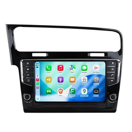 Junsun radio samochodowe z Androidem do VW Golf 7 Facelift z CarPlay i nawigacją GPS