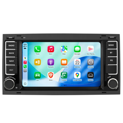 Junsun radio samochodowe z Androidem do VW Touareg I 7L i T5 Multivan z CarPlay