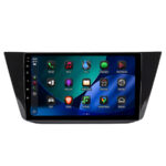 Radio Android Junsun 10 cali do VW Tiguan II z CarPlay i Android Auto