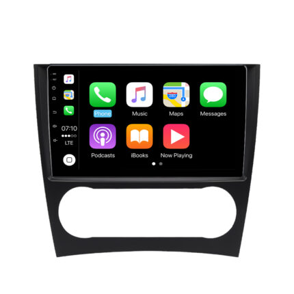 Radio samochodowe Junsun Android do Mercedes C-Klasa W203 po liftingu z CarPlay