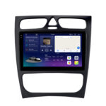 Radio Android Junsun z ekranem 2K do Mercedes W203 przed liftingiem z CarPlay