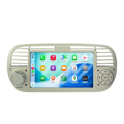 Junsun Radio do Fiat 500 CarPlay Android Auto Nawigacja GPS