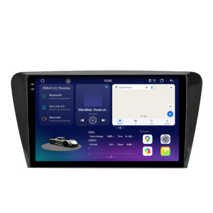 Junsun Radio Ekran 2K do Skoda Octavia II III CarPlay Android Auto X9