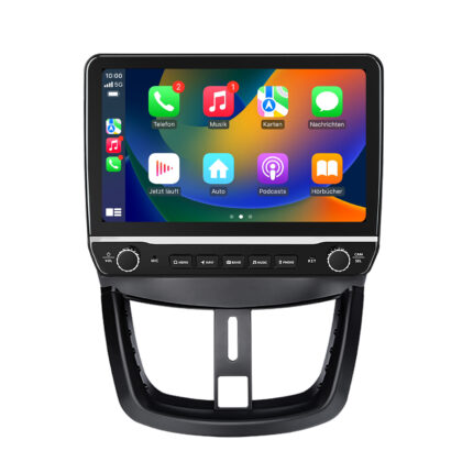 Junsun Radio do Peugeot 207 CarPlay Android Auto Bluetooth Nawigacja GPS