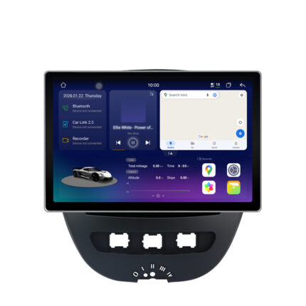 Junsun Ekran 2K Radio do Peugeot 107 Citroen C1 Toyota Aygo CarPlay Android Auto Bluetooth X9/X9 Plus