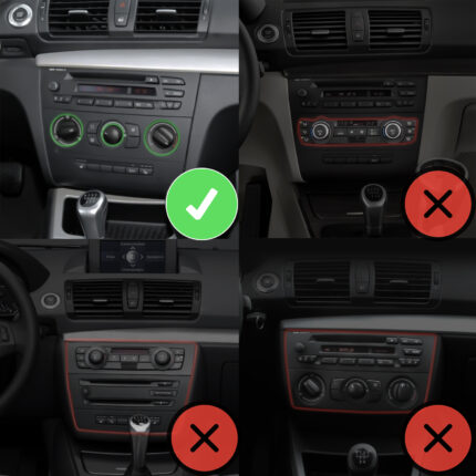 Junsun Radio do BMW 1 Series E81 E82 E87 E88 CarPlay Android Auto