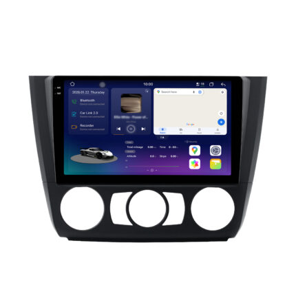 Junsun Ekran 2K Radio do BMW Serii 1 E81 E82 E87 E88 CarPlay Android Auto X9