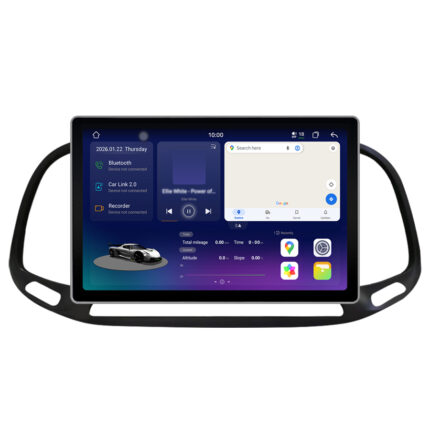 Junsun Ekran 2K Radio do Fiat Doblo CarPlay Android Auto Nawigacja i Bluetooth X9/X9 Plus