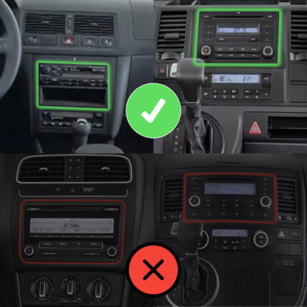 Junsun Radio do VW Golf 4 Passat B5 Polo 9N 9N3 CarPlay Android Auto Nawigacja Bluetooth