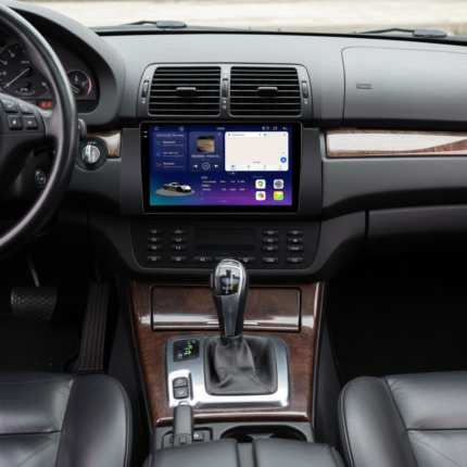 Junsun Radio Ekran 2K do BMW X5 E53 Seria 5 E39 Android z CarPlay X9/X9 Plus
