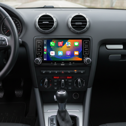 Junsun Radio do Audi A3 8P CarPlay Android Auto Bluetooth Nawigacja