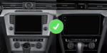 Junsun Radio Ekran 2K do VW Passat B8 CarPlay Android Auto Nawigacja X9