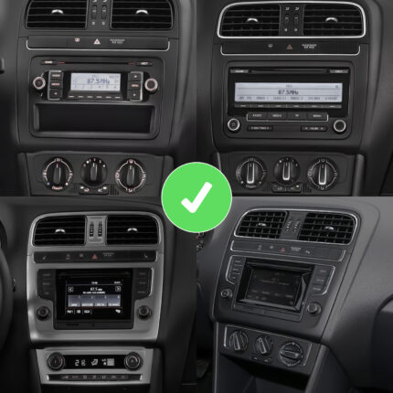 Junsun Radio do VW Polo 5 6R 6C CarPlay Android Auto Nawigacja Bluetooth DAB+
