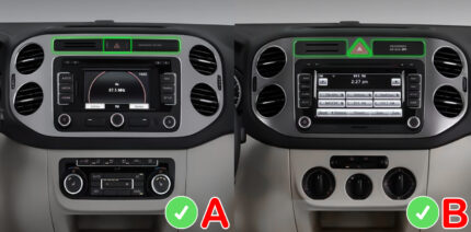 Junsun Radio Ekran 2K do VW Tiguan 5N CarPlay Android Auto GPS X9/X9 Plus