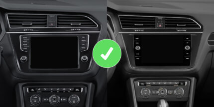 Junsun Radio Ekran 2K do VW Tiguan II 2016-2020 CarPlay Android Auto X9