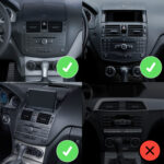Junsun Radio do Mercedes klasa C W204 CarPlay Android Auto Nawigacja