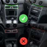 Junsun Radio do Mercedes W209 CarPlay Android Auto & GPS